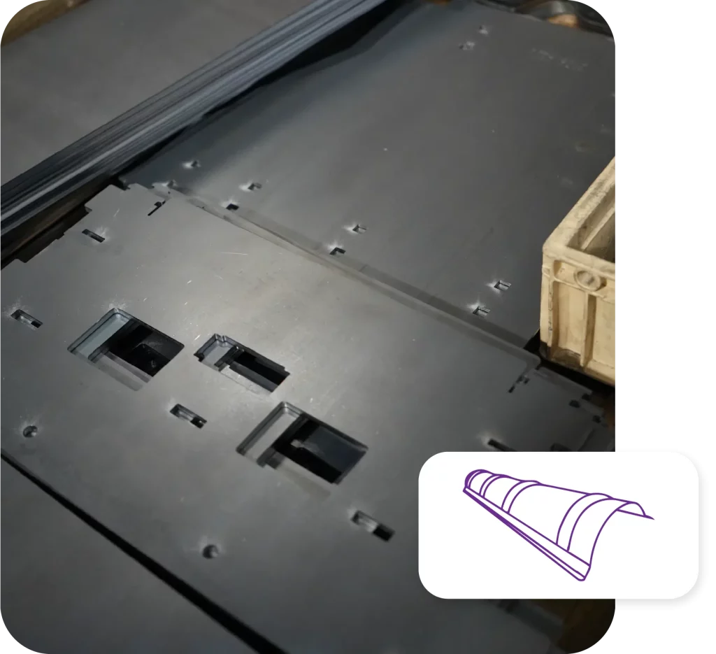 Découpe Laser Bâtiment | Pièce métallique bâtiment | L’atelier du Laser | Valence, Drôme, Ardèche