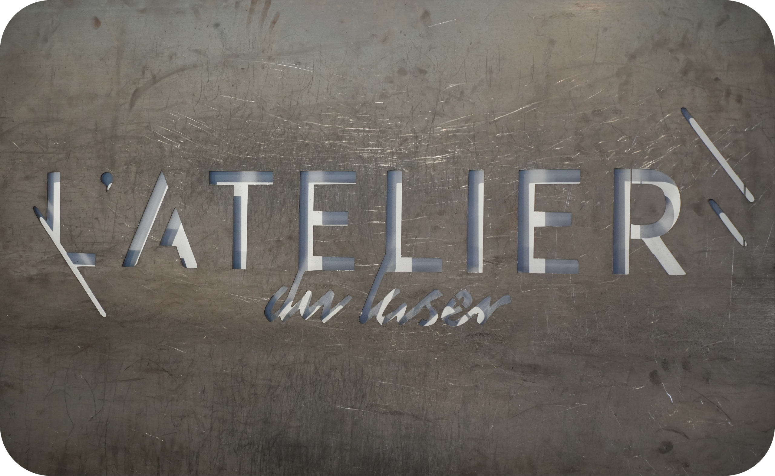 Découpe Laser Décorative, Supports ADV PLV, L’atelier du Laser, Drôme, Ardèche